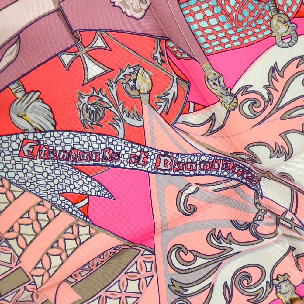 NWT Vintage Hermès Carré 90 "Étendards et Bannières" - Picture 2 of 8